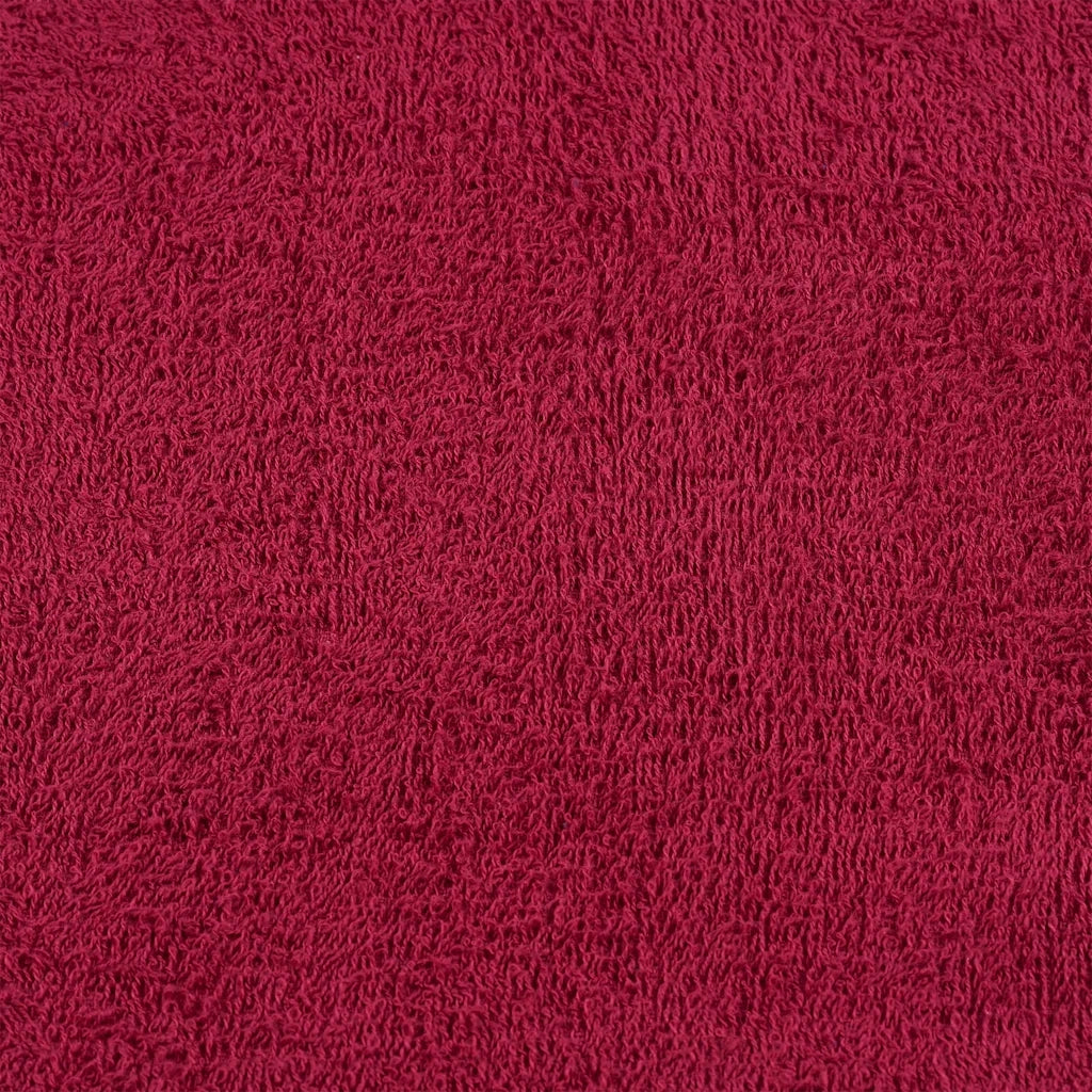 Asciugamani FROGN 2 pz Bordeaux 100x200 cm 360 g/m² 136746