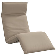 Sdraio da giardino | Lettino Pieghevole Tortora 175x54x8,5 cm in Tessuto Oxford