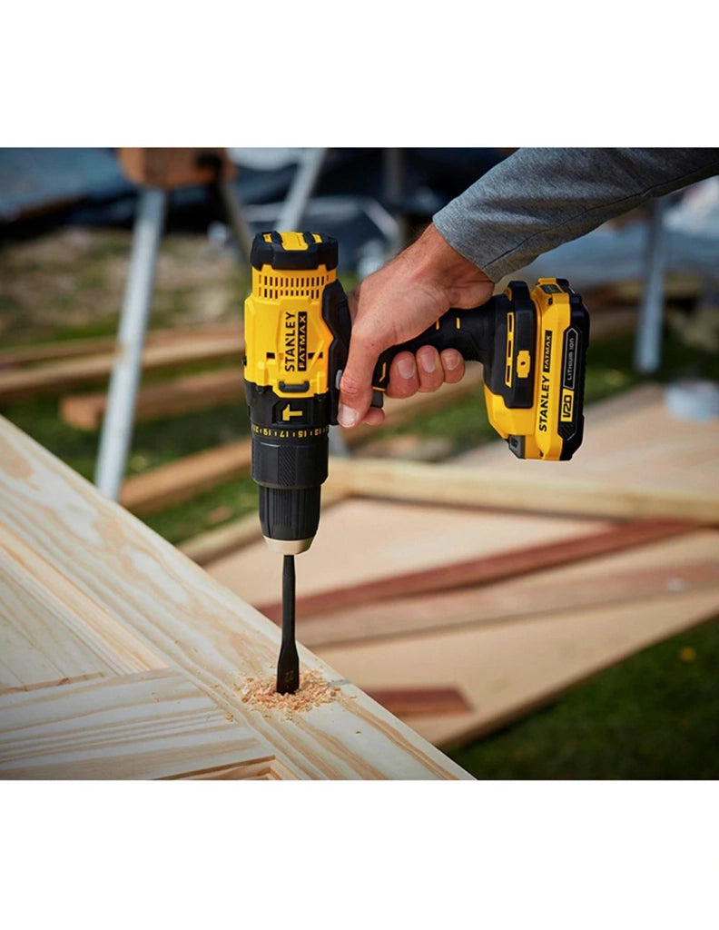 STANLEY FatMax Kit SFMCK465D2S (SFMCD711 + SFMCF800 + 2 x 2,0 Ah + Cargador + Borsa)