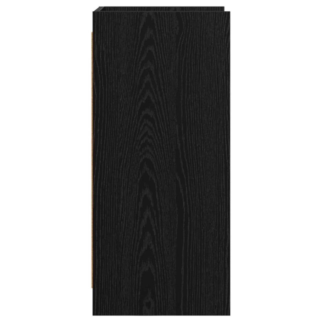 Credenza Rovere Nero 40 x 36 x 80 cm Legno ingegnerizzato 8011052