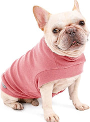 Maglione per cani - T-shirt morbido e caldo per cani e gatti invernali, mantella per piccoli cani e gatti, colore rosa, modello M