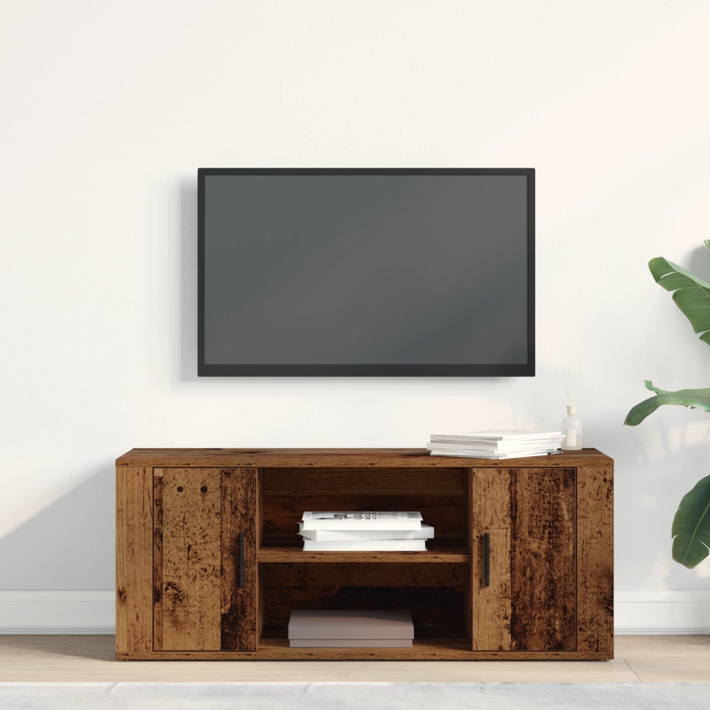 Mobile per TV  in legno vecchio 100x35x40 cm in legno ingegnerizzato