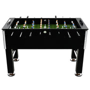Tavolo Calcio Balilla in Acciaio 60 kg 140x74,5x87,5 cm Nero 91438