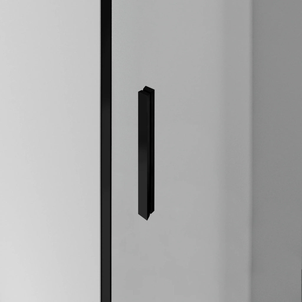 Box doccia frontale BASIC 1 fisso + 1 scorrevole 145-150 cm (61-66) rame vetro trasparente