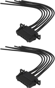 Connettore a 6 pin per riparazione del cinturone di sicurezza per auto