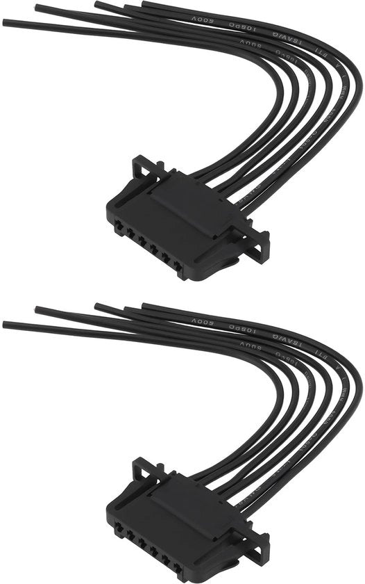 Connettore a 6 pin per riparazione del cinturone di sicurezza per auto
