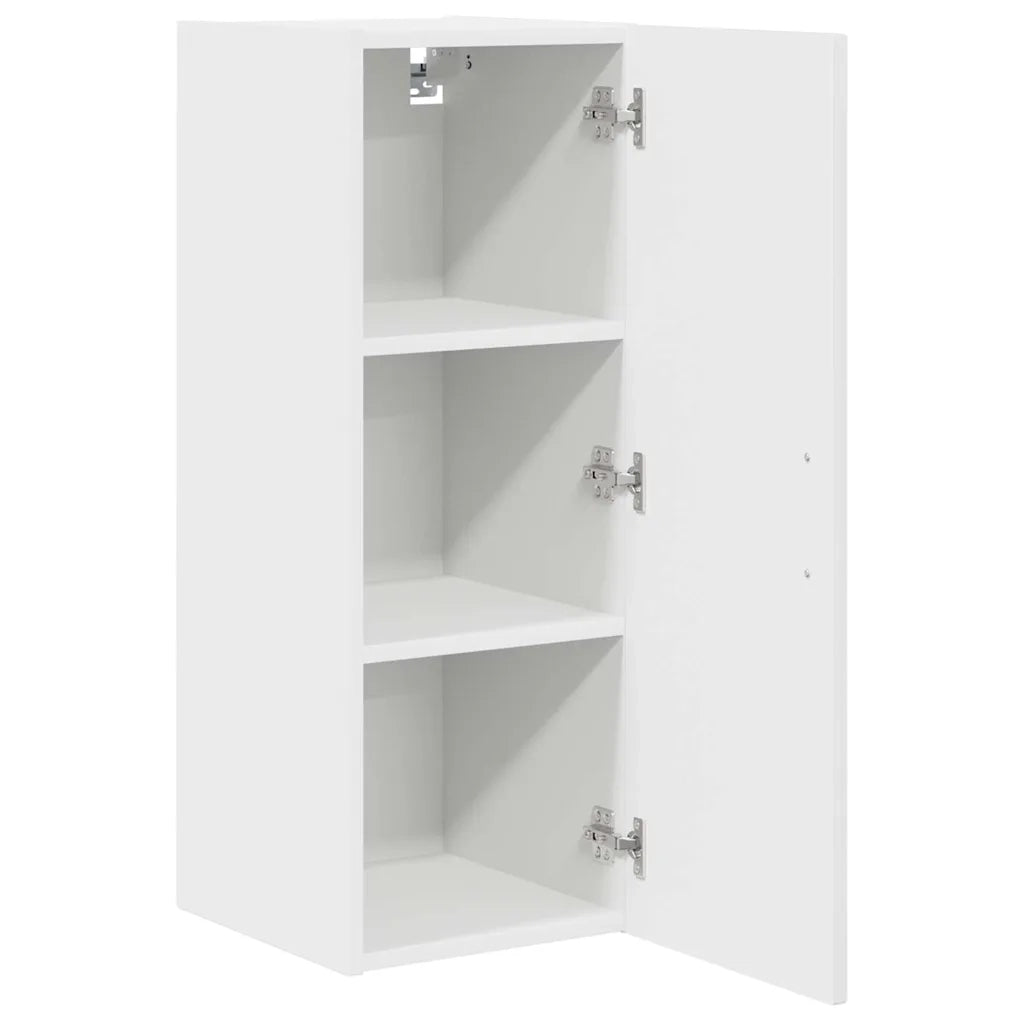 Mobile da cucina con lo scaffale-Armadio da cucina Bianco Lucido 30 x 31 x 80 cm 945604