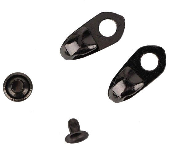 Ferraglio per calzature shockresistente - 20 pezzi - Lame per ferraglio - Attrezzatura per arrampicata - Accessori outdoor - Connettori DIY - Resistente alle sollecitazioni meccaniche - Ferraglio per calzature