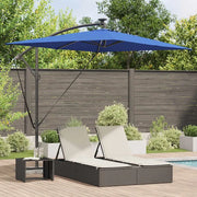 Ombrellone Azzurro 294 x 200 x 270 cm Poliestere e Alluminio 42003396