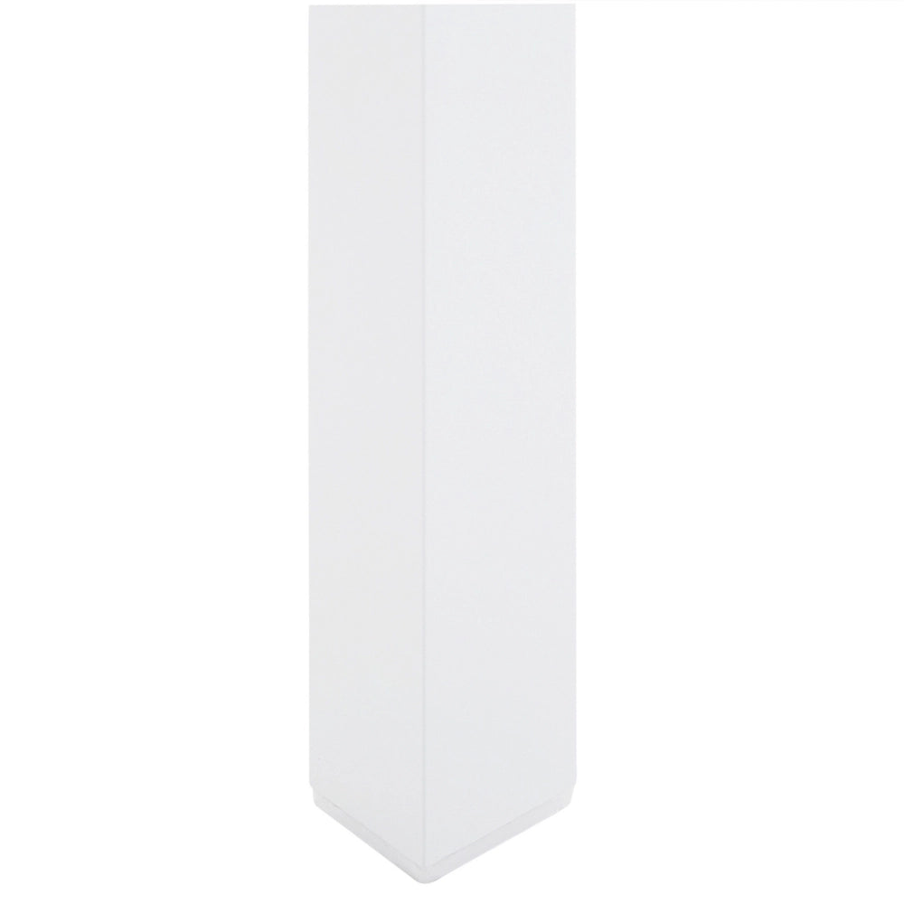 Set di 2 sedie da giardino rivestimento in Textilene grigio gambe bianche in alluminio schiuma ad asciugatura rapida