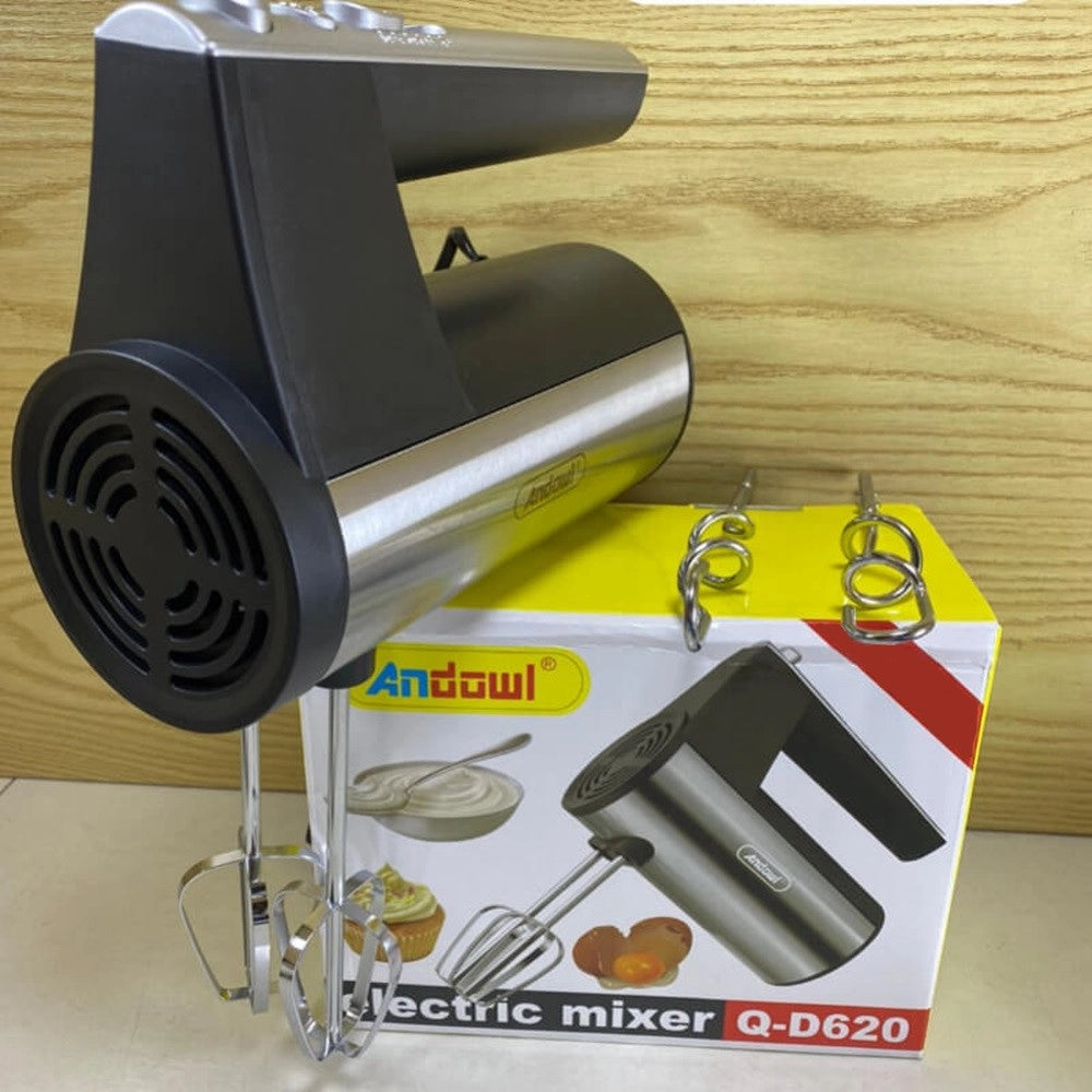 Trade Shop - Sbattitore Frullatore Mixer Elettrico 400w 5 Velocità Con Fruste Intercambiabili Q-d620 -