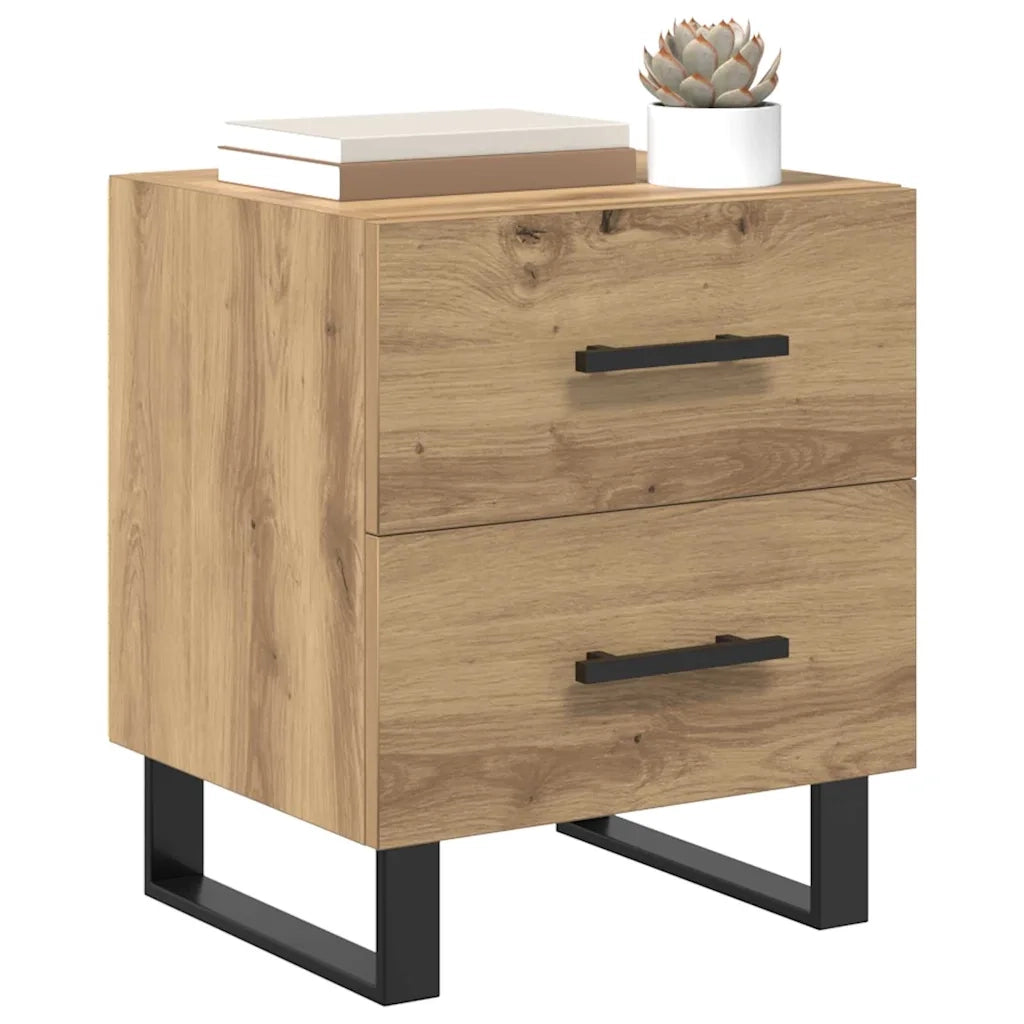 Armadio da Notte Rovere artigianale 40 x 35 x 47,5 cm