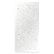 TIGER - Pannello in PVC traforato - Parasole Misura: 73x148 cm, Colore: bianco