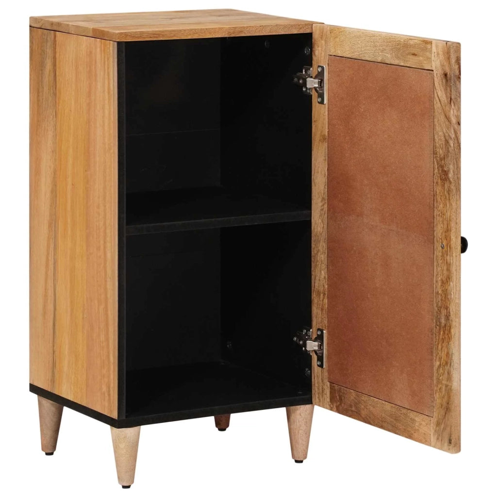 Credenza Naturale 40 x 33 x 75 cm Legno di mango massello