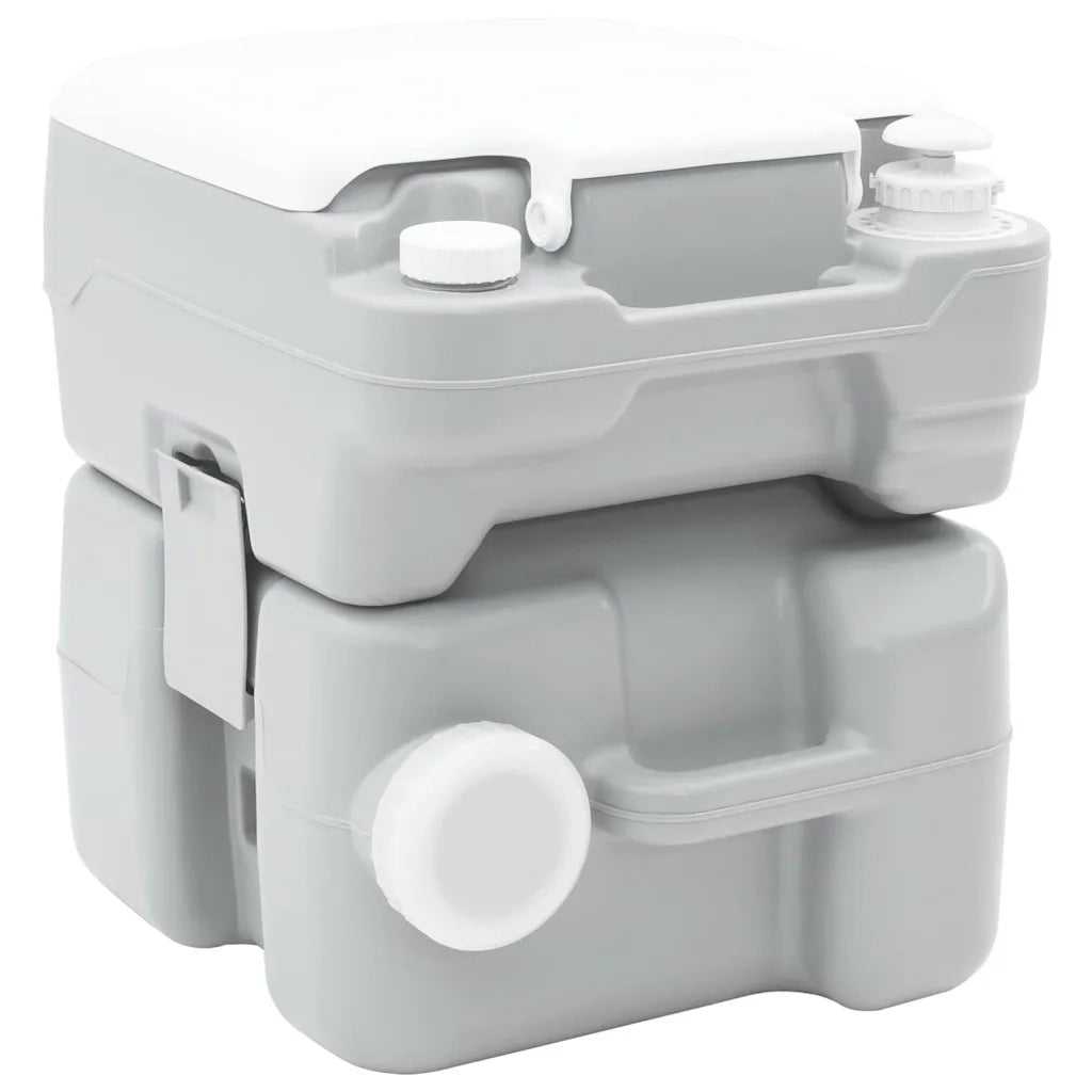 Toilette da Campeggio Grigio 41,5 x 36,5 x 42 cm 42001435
