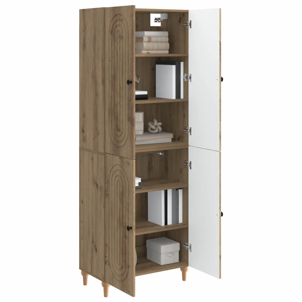 Set di armadi 2 pcs 66 x 34,5 x 90 cm Legno ingegnerizzato
