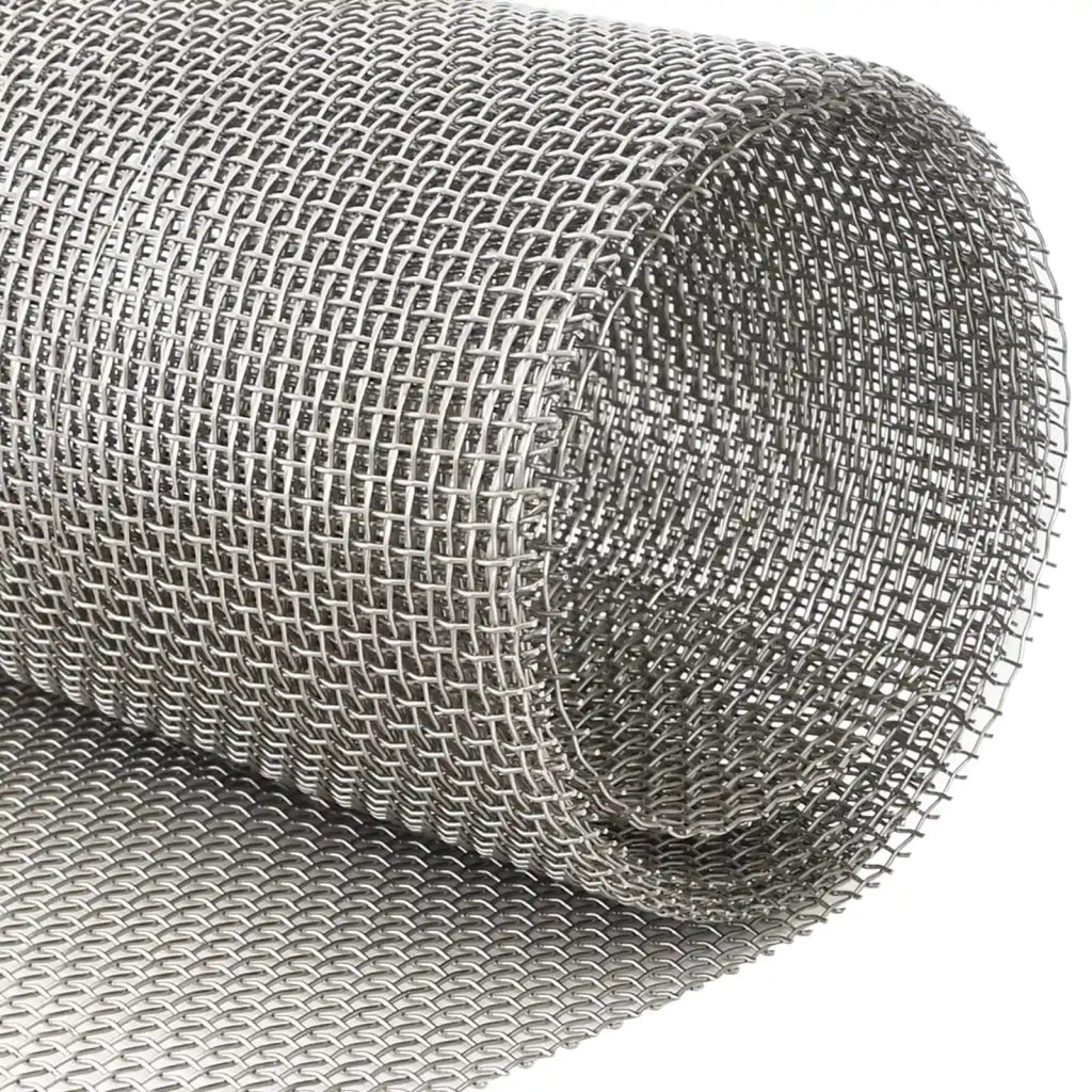 Rete per schermatura 60 x 1000 cm 6 Mesh Argento 42039652