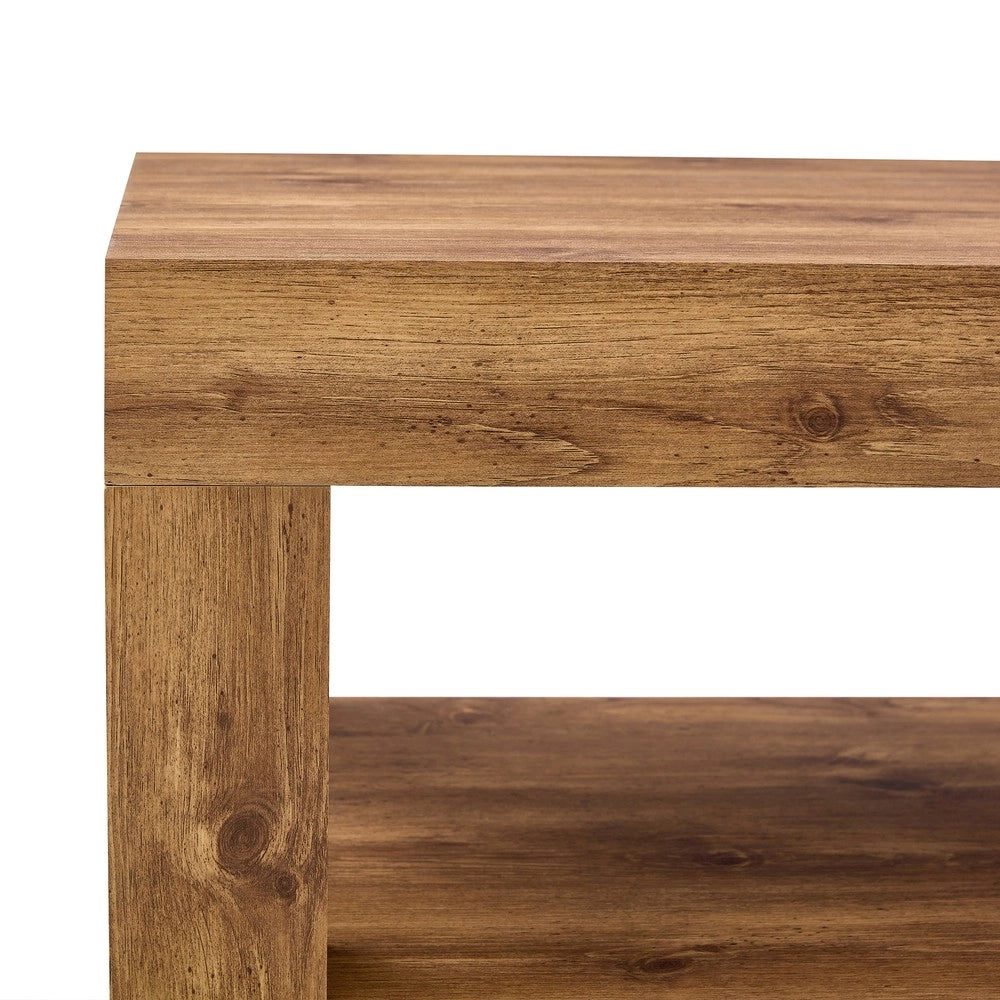 Tavolino da Caff¨¨ a 2 Livelli ¨C MINIMAL ¨C MDF, Rettangolare, Soggiorno