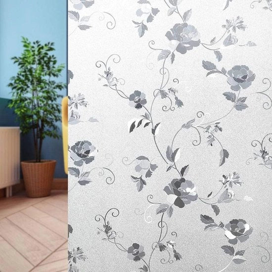Sticker di vetro - 40 x 300 cm pellicola di vetro ontrasparente - Resistente all'UV - Anticondensazione - Chiusura solare - Isolamento termico - Rimuovibile con acqua - Riciclabile - Adatto per ufficio e casa