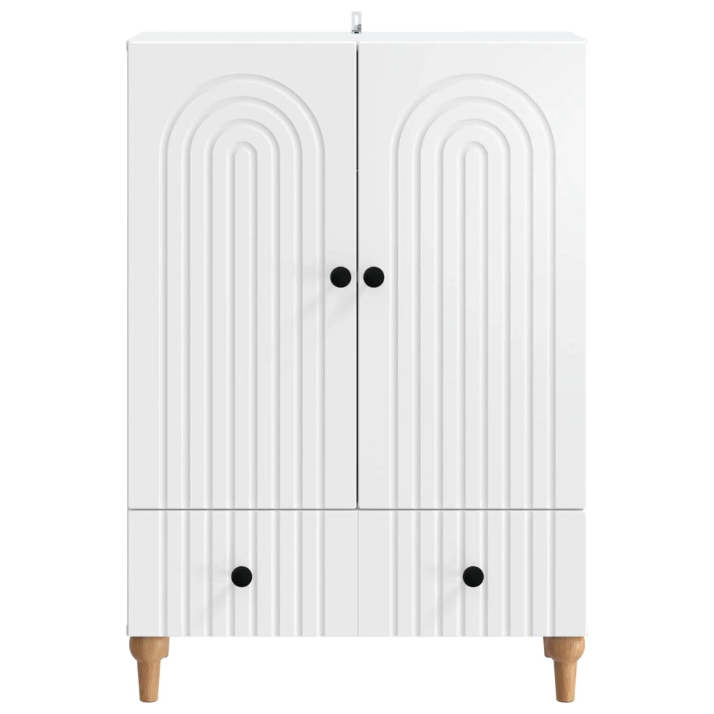 Credenza Bianco 66 x 34,5 x 95 cm Legno ingegnerizzato 894205