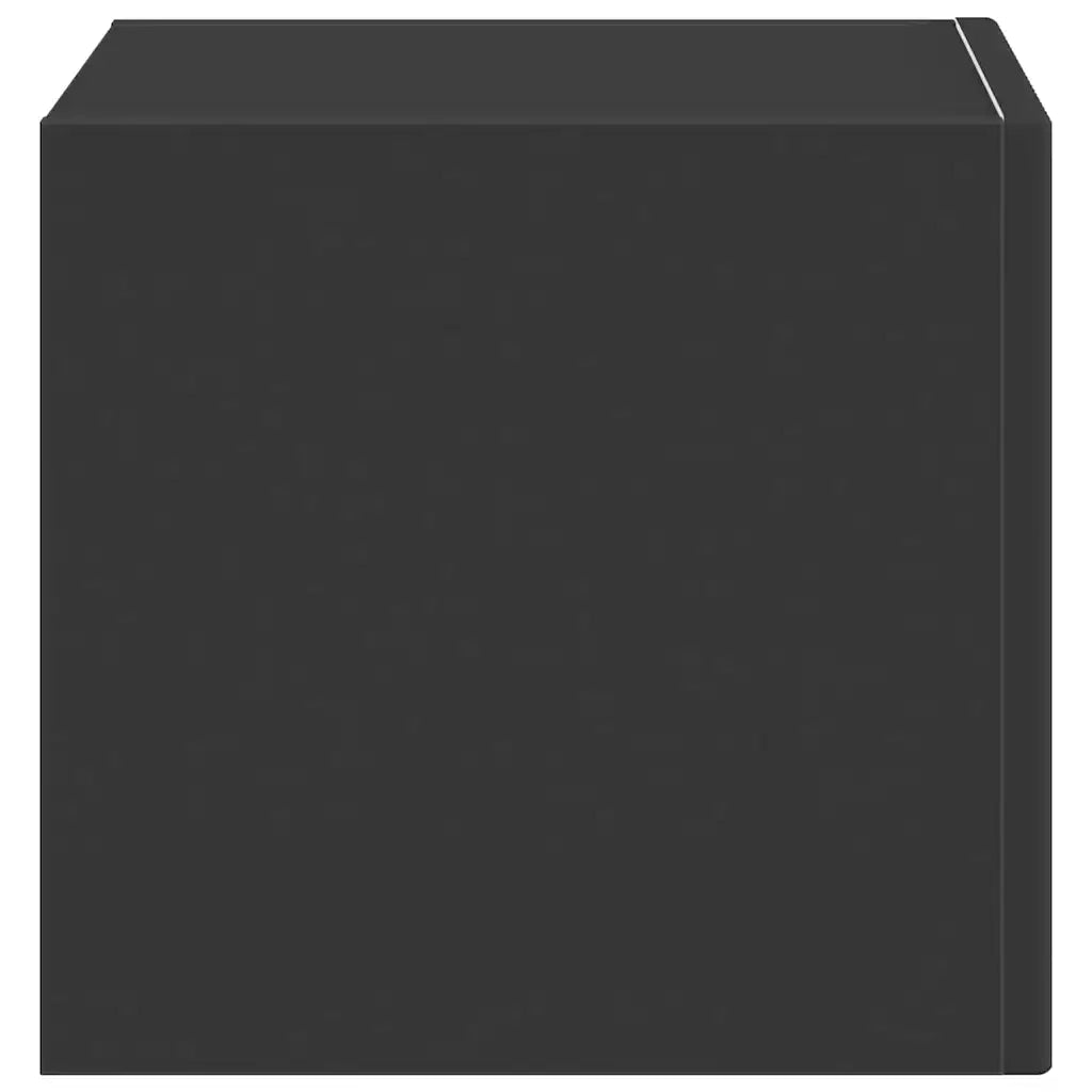Mobile TV da parete Nero 39 x 31 x 29,5 cm Legno multistrato 892171