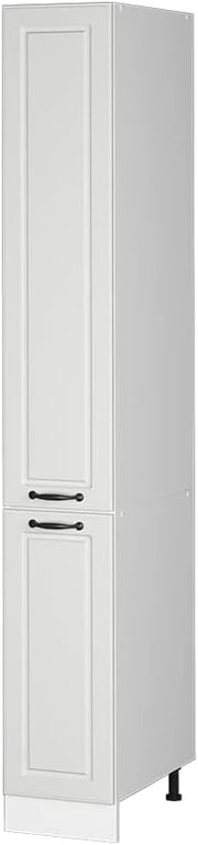 Armadio da farmacia R-Line, Bianco casa di campagna, 30 cm, per la libera combinazione all'interno di sistemi cucina modulari