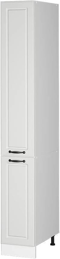 Armadio da farmacia R-Line, Bianco casa di campagna, 30 cm, per la libera combinazione all'interno di sistemi cucina modulari