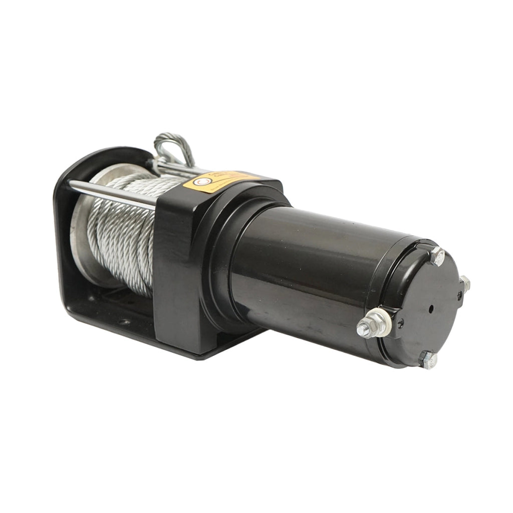 Verricello elettrico con telecomando 12V, cavo in acciaio da 1,6T (3000 libbre) 5x11m, solenoide 100A Breckner Germany