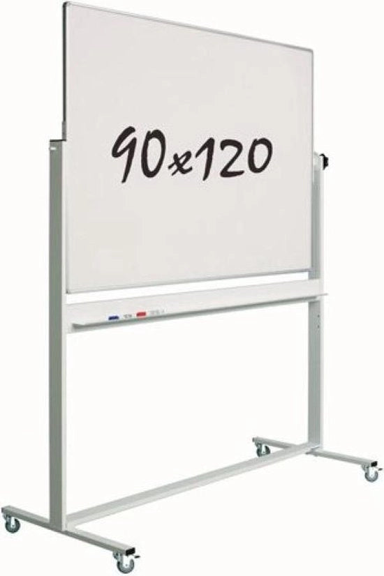 Tavolo bianco verificabile - doppio - Magnetico - 90x120 cm