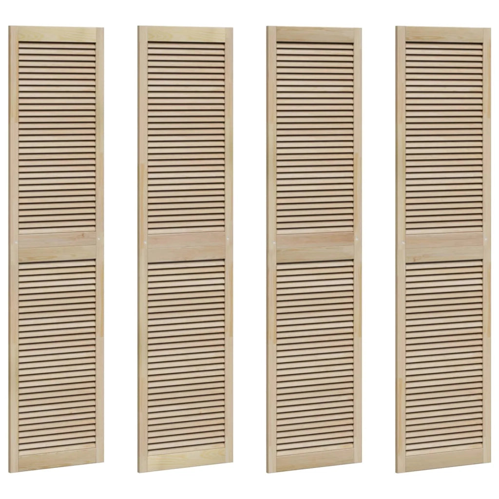 Porta per Armadio con porta 4 pcs Naturale 201 x 2,1 x 49,5 cm 3394504