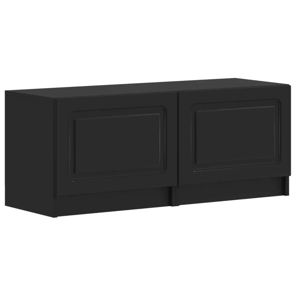 Mobile TV LED a 5 pezzi Nero Legno ingegnerizzato 3417000