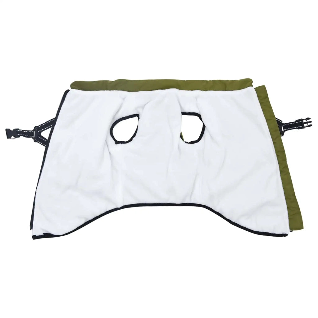 Cappotto per Cani Verde militare L68 Pile e Poliestere 3422519