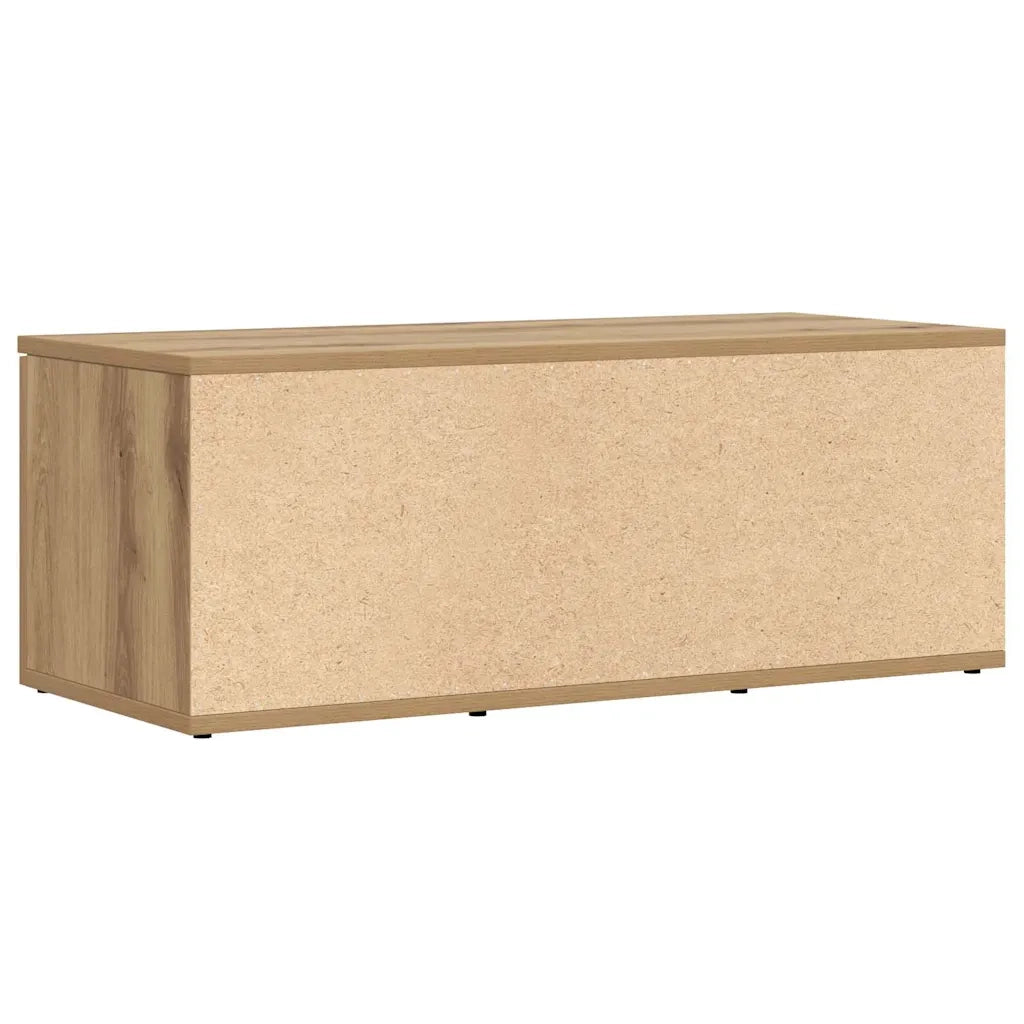 Mobile Porta TV Rovere Artigianale 80x34x30 cm Truciolato
