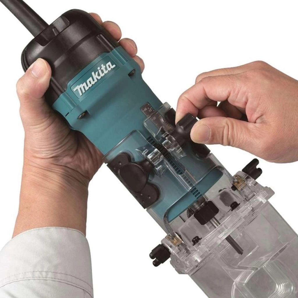 Fresatrice per bordi 6 mm 530 W SAR base inclinabile.