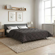 Duvet Invernale Trapuntato Antracite 200 x 220 cm