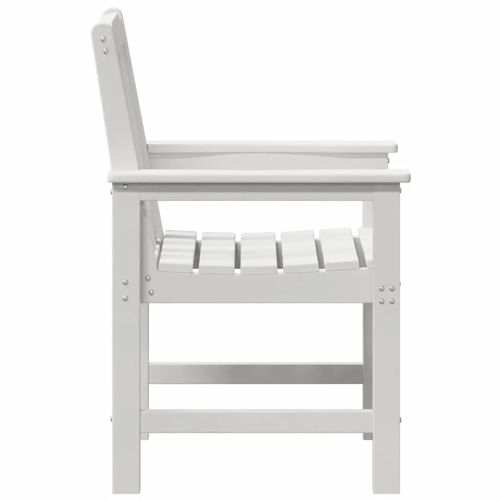 Sedia da Giardino 6 pcs Bianco 65.5 x 59 x 88 cm Polietilene 3335798