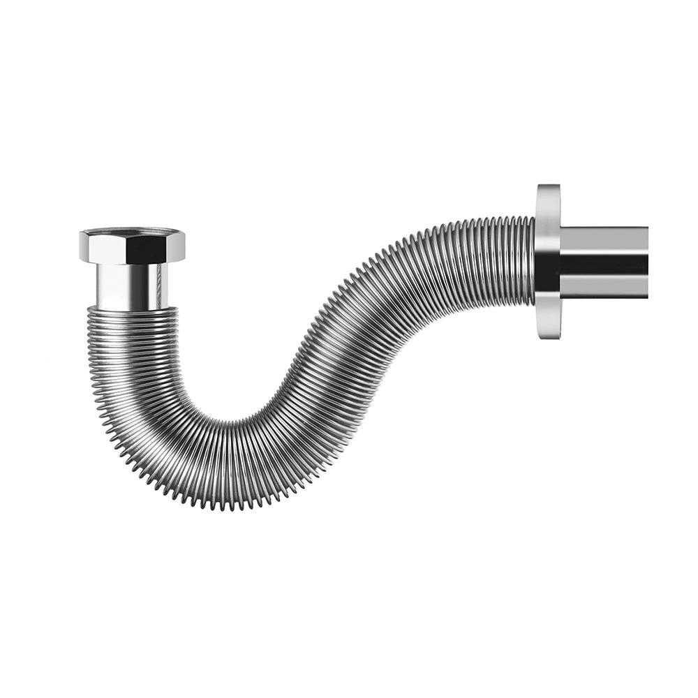 Tubo di scarico BPS flessibile ed estensibile in acciaio inox 1”1/4 x 32