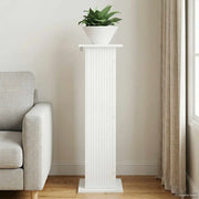 Supporto per piante Bianco Lucido 30,5 x 30 x 100,5 cm 899752