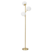 Kisoro, Lampada da Terra Necessarie 3 Lampadine, Bianco