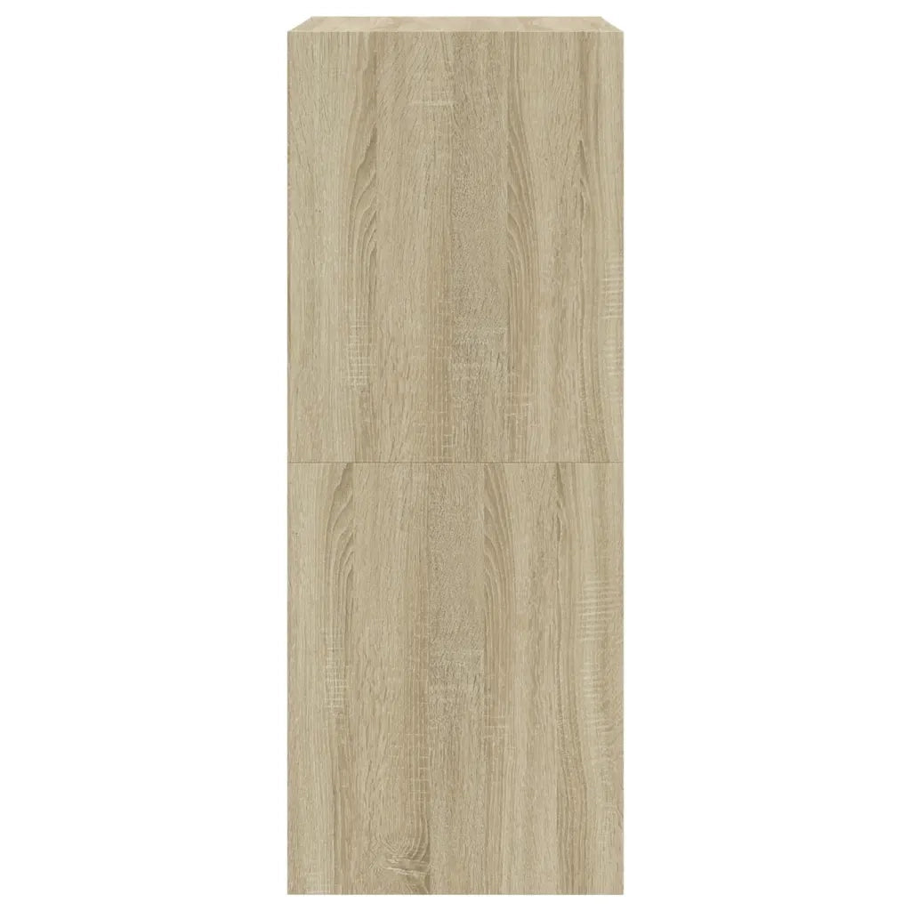 Scarpiera 2 Cassetti Ribaltabili Rovere Sonoma 80x42x108 cm 3214401