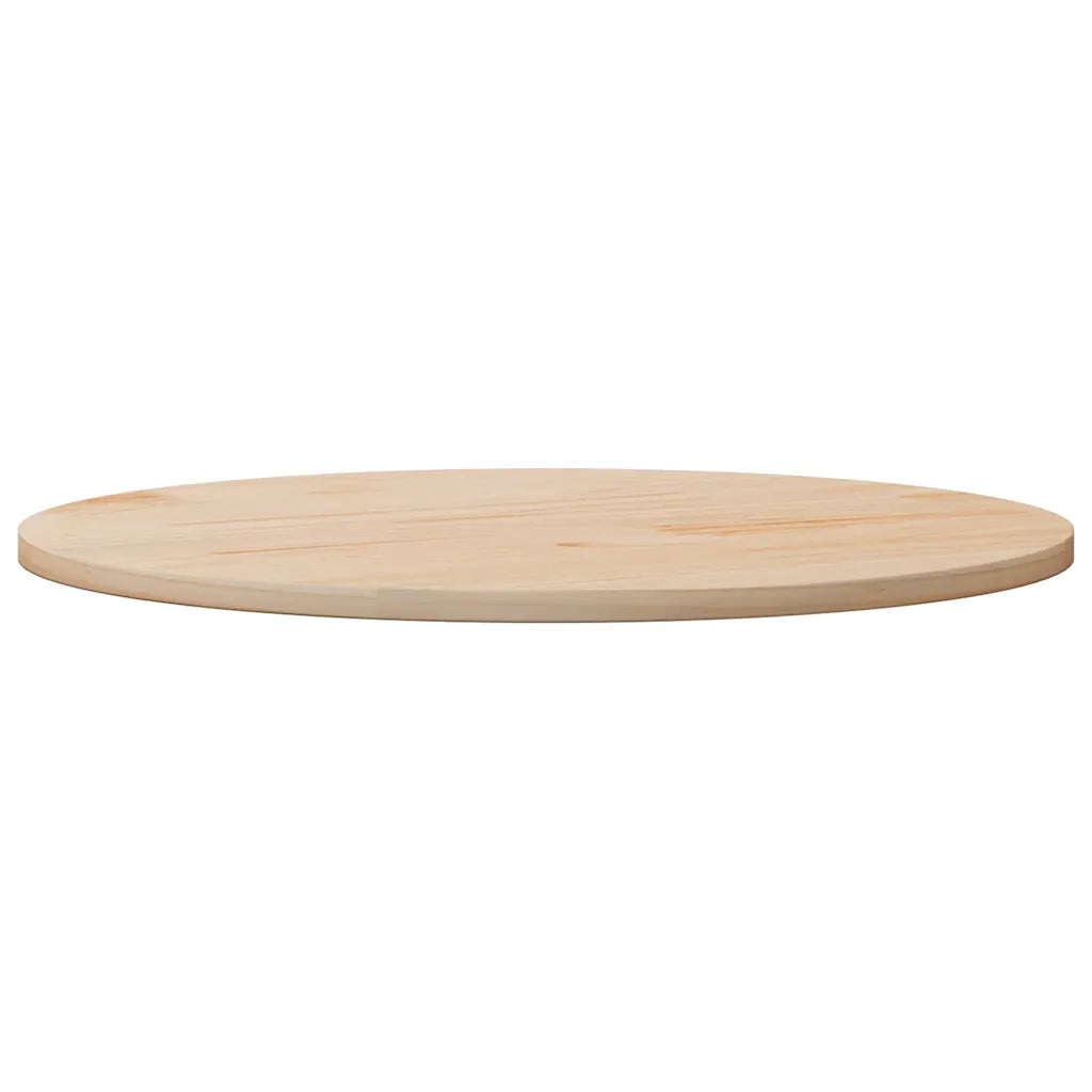 Piano Tavolo | Superficie Tavolo | Piano Scrivania ?90x2,5 cm in Legno Massello di Pino