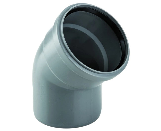 CURVA 45  ° AD INNESTO IN PP CON GUARNIZIONE SERIE ED TECH  EE ¸125   WAVIN ITALIA S.P.A.
