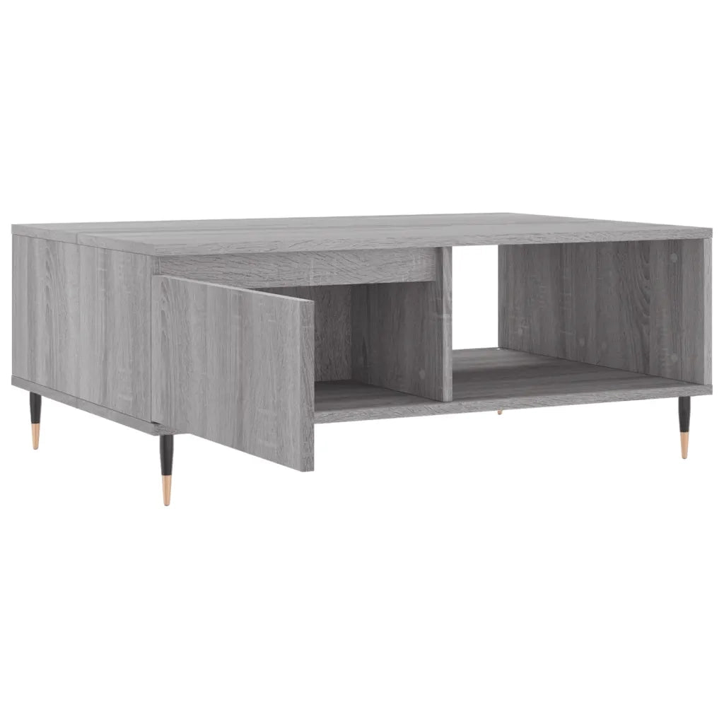 Tavolino da salotto | Tavolino da caff¨¨ | Tavolino da Soggiorno Grigio Sonoma 90x60x35 cm Legno Multistrato