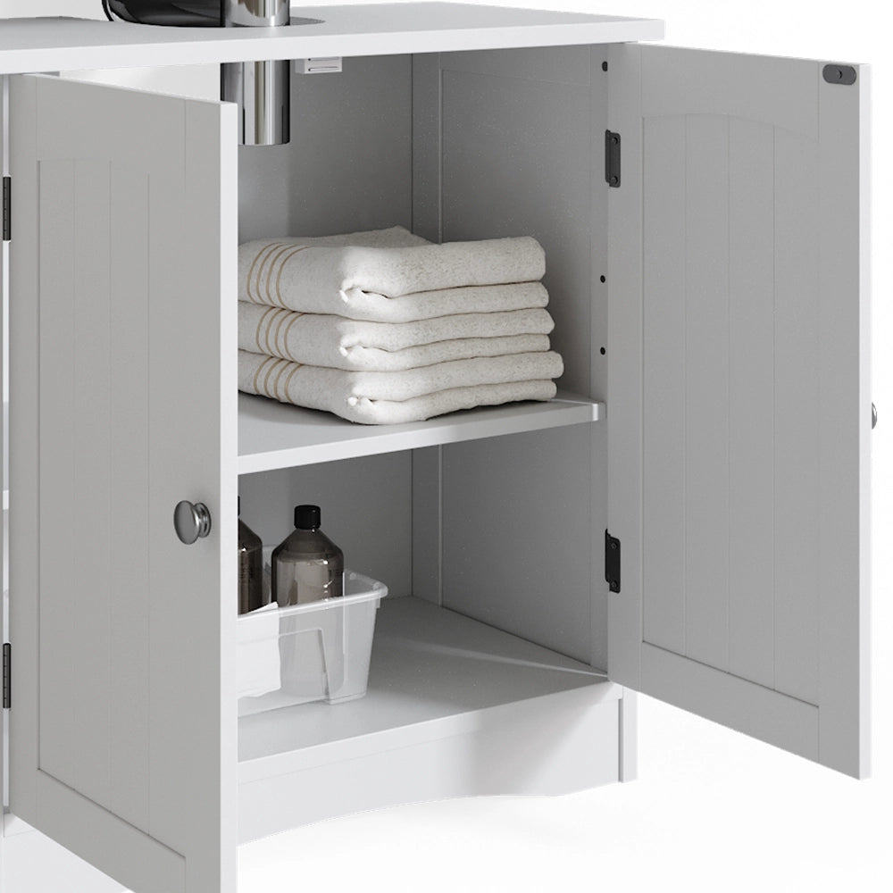 Vicco Set mobili bagno Bianco 4 parti