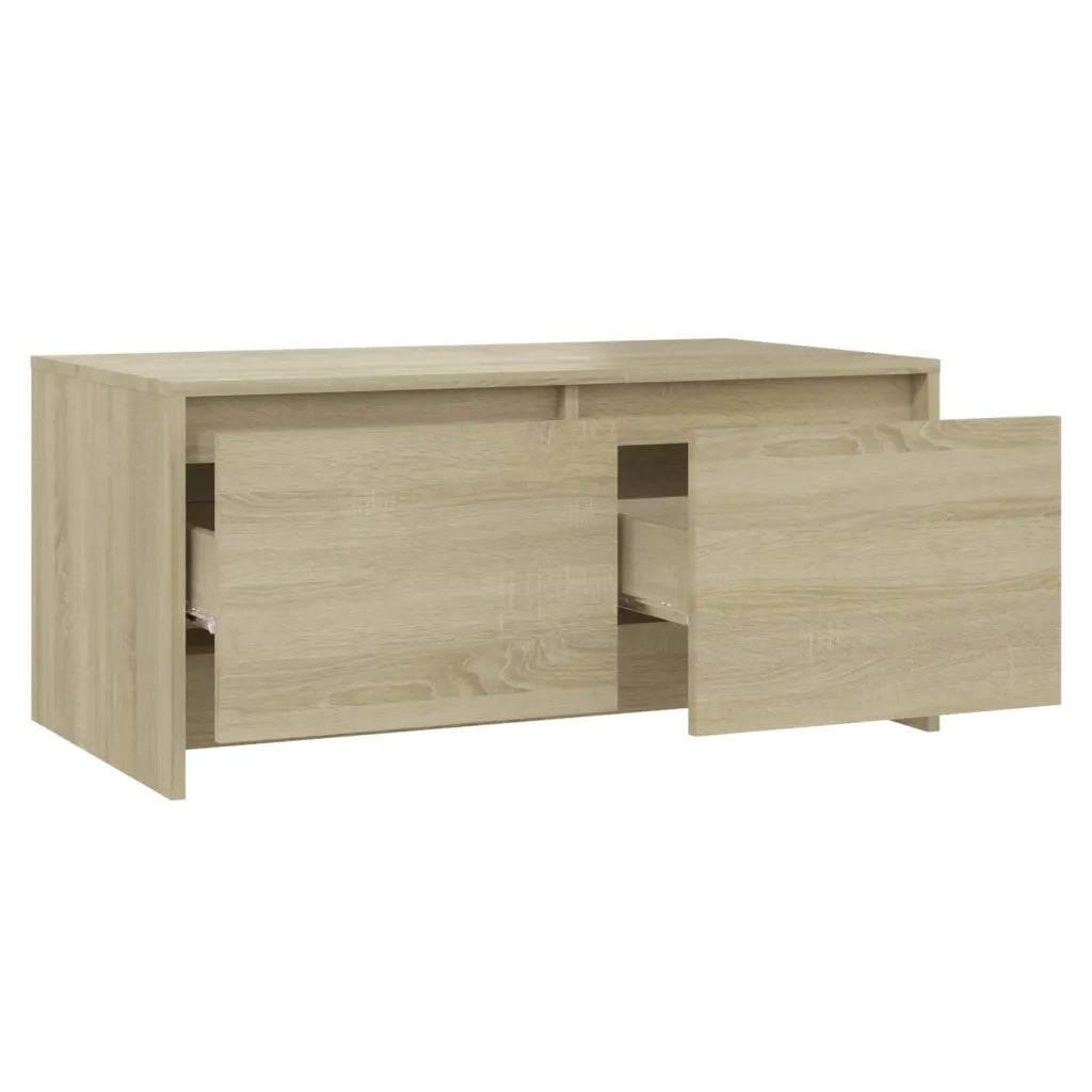 Tavolino da Salotto Rovere Sonoma 90x50x41,5 cm in Truciolato 809821