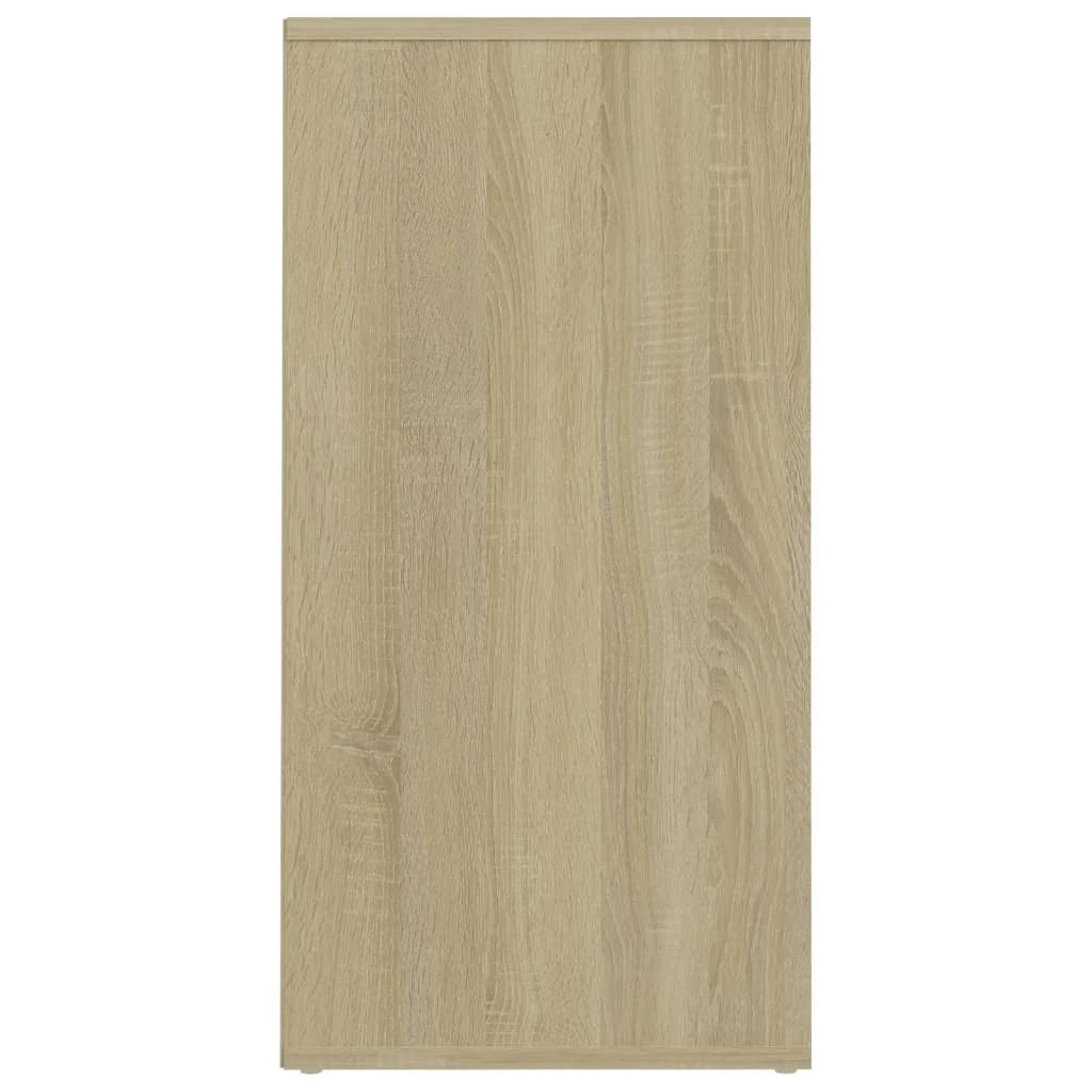 Scarpiera mobiletto portascarpe mobile per ingresso/corridoio/soggiorno legno Sonoma 31,5 x 35 x 70 cm marrone legno ingegnerizzato 02_0021692