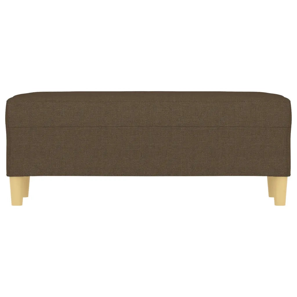 Panca Marrone 100x35x41 cm in Tessuto CFW7381221