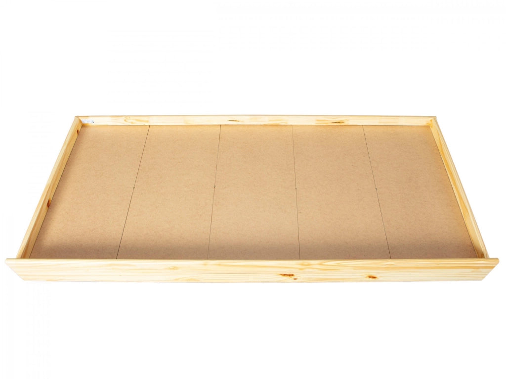 Casape, Cassettiera un Cassetto, 199x22x94h cm Marrone Rovere