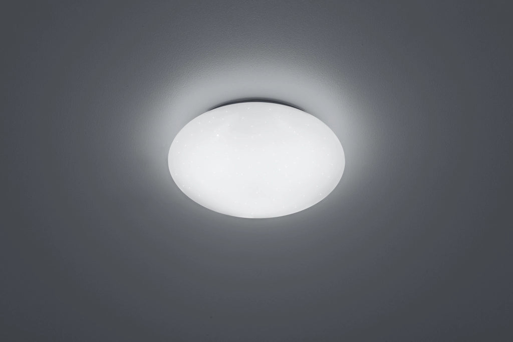 Plafoniera Led Soffitto Interno 12W Stelle Bianco 27 cm Putz GD Trio