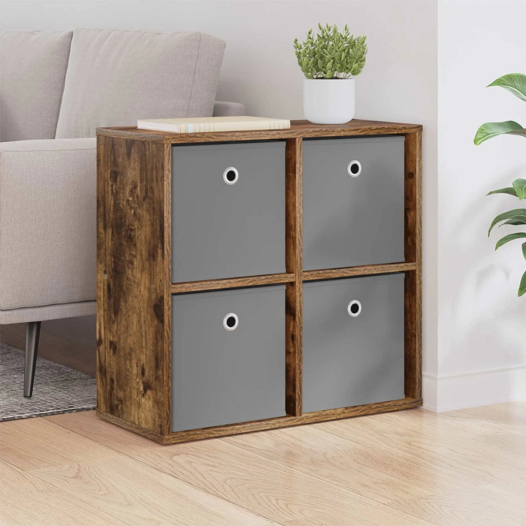 Credenza con cassetto Rovere fumé 59,5 x 27 x 57 cm